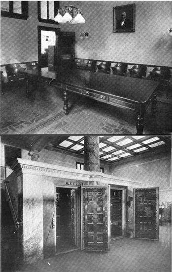 Directors' room and vaults