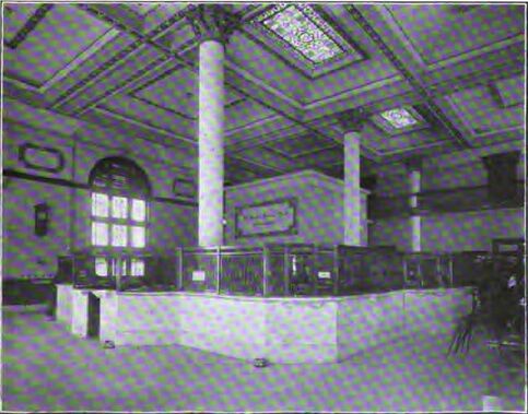 Interior view of the Florida National Bank