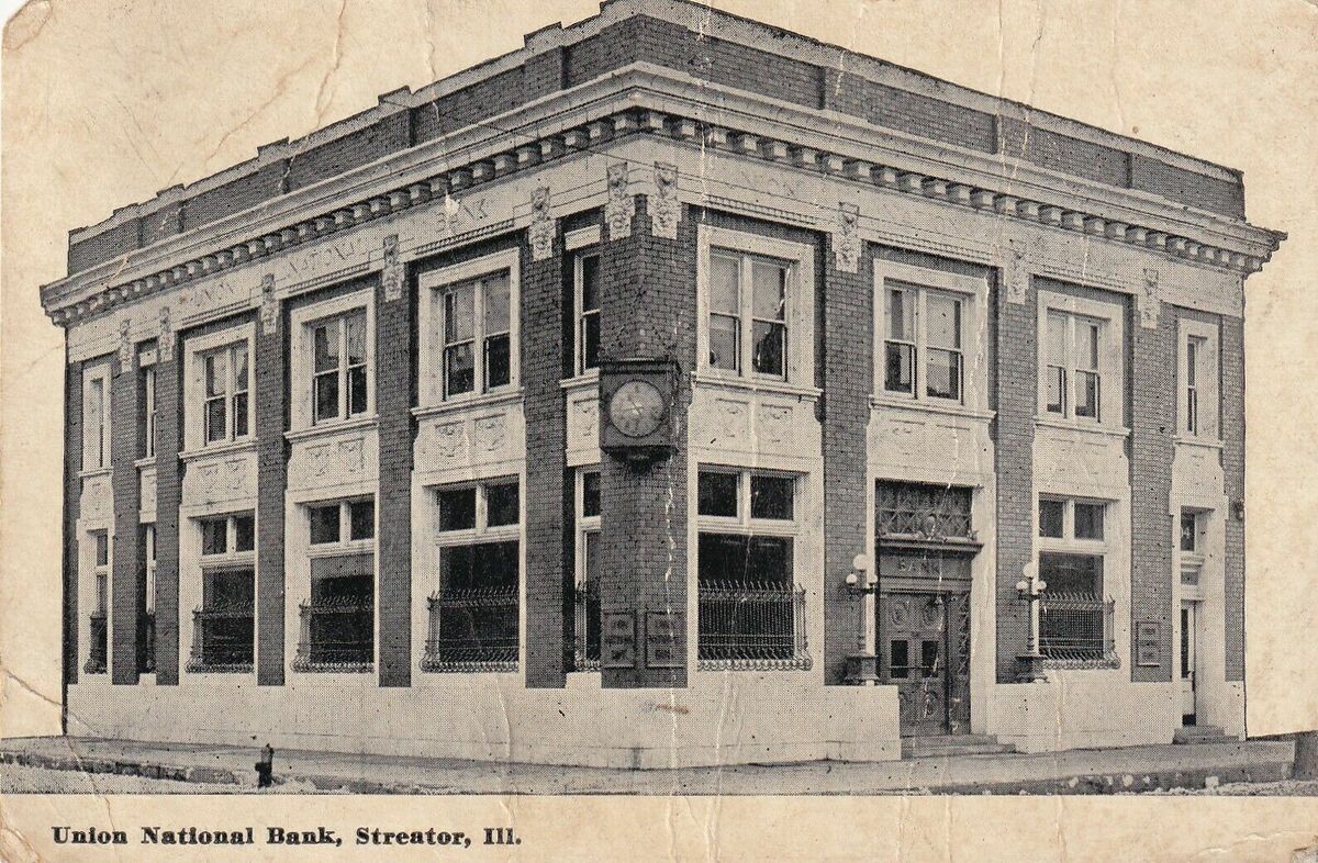 Union National Bank, Streator, IL (Charter 2176) Bank Note History