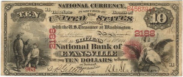 Original Series $10 bank note