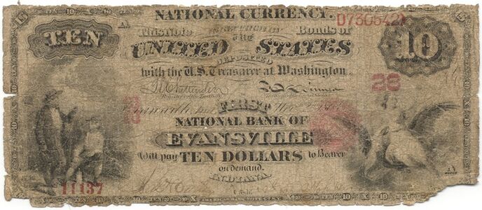 Original Series $10 bank note