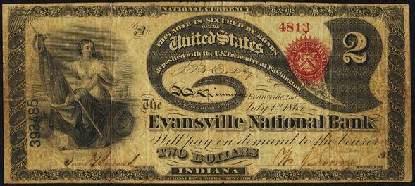 Original series $2 bank note