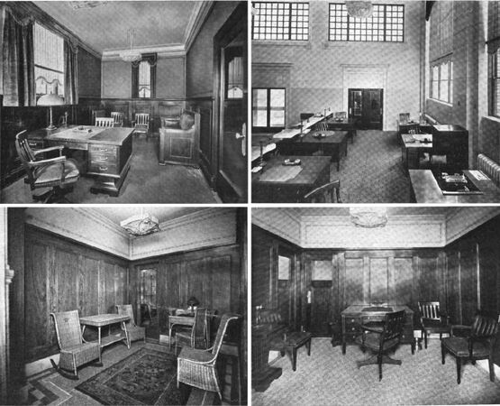 Interior views of the Old State National Bank