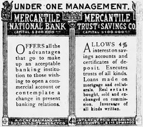 Advertisement from June 1908