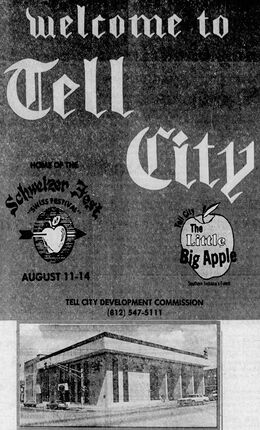A 1983 photo Tell City National Bank building