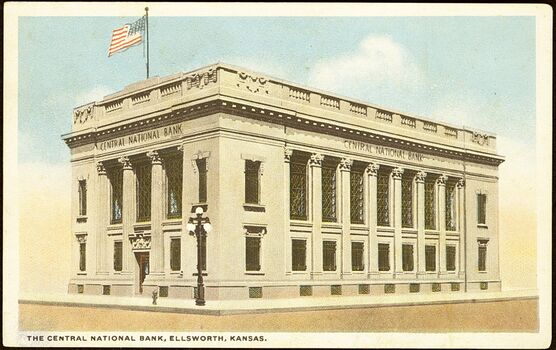 Postcard of the Central National Bank