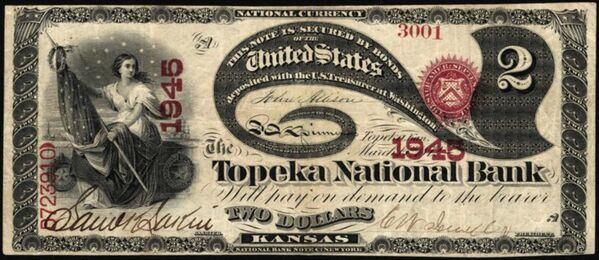 Original Series $2 bank note