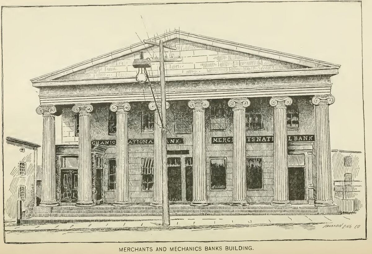 Mechanics National Bank, New Bedford, MA (Charter 743) Bank Note History