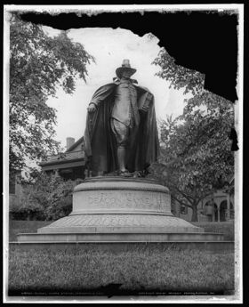 Statue of Deacon Samuel Chapin