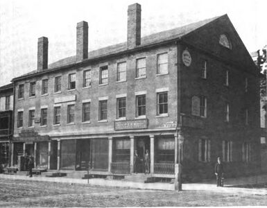 The first home of the Chicopee Bank