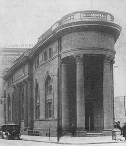 The National Exchange Bank on Liberty Street