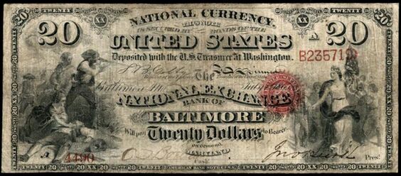 Original Series $20 bank note