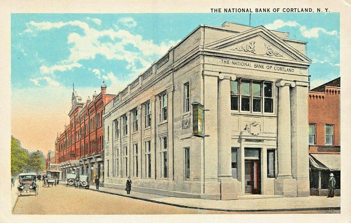 National Bank, Cortland, NY (Charter 2272) Bank Note History