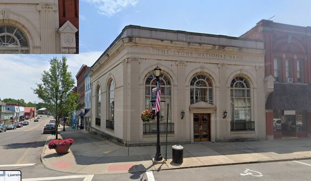 The old Lyons National Bank on Williams Street