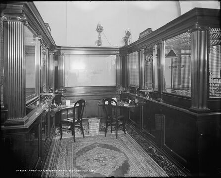 Ladies' department, Thirty-fourth Street National Bank