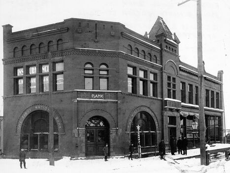 Photo ca1900 of the First National Bank of Tonawanda