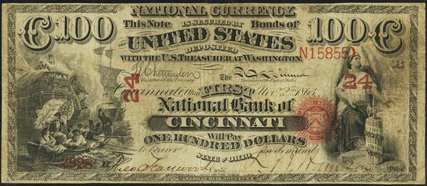 Original series $100 bank note