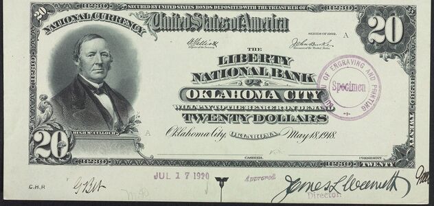 1902 Plain Back $20 Proof