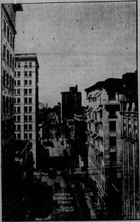 View of North Robinson Avenue, Oklahoma City
