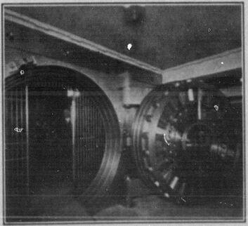 Vault and its 25-ton door