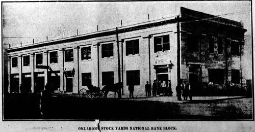 Stock Yards National Bank circa 1910