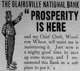An advertisement from 1913