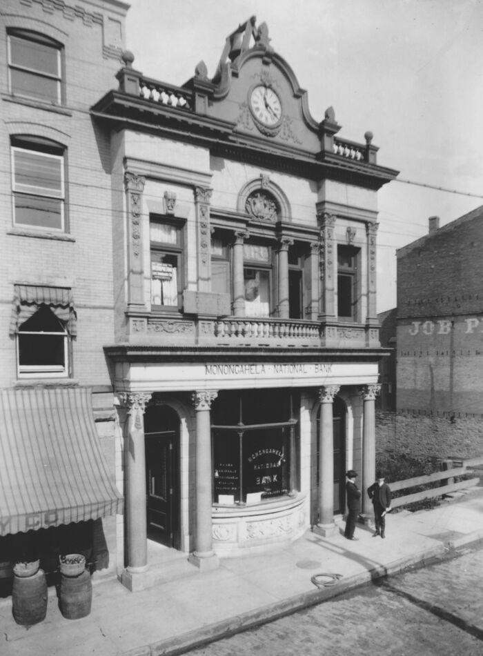 Monongahela National Bank, Brownsville, PA (Charter 648) Bank Note