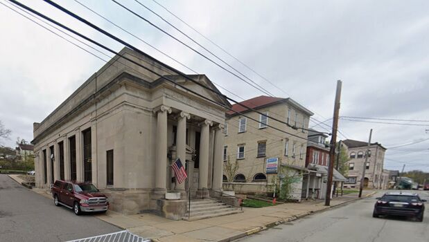 The old Washington National Bank of Burgettstown