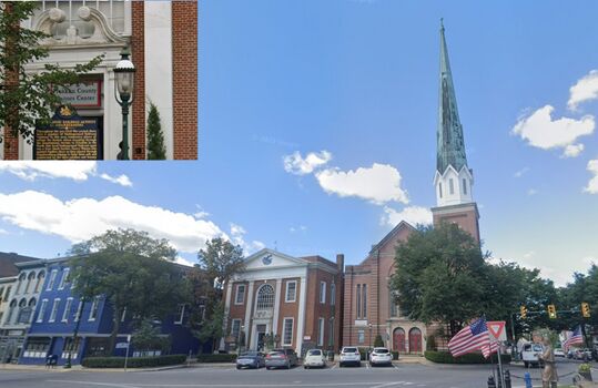 The old National Bank of Chambersburg