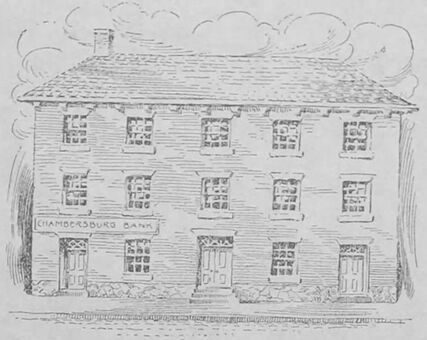 first home of the Chambersburg Bank