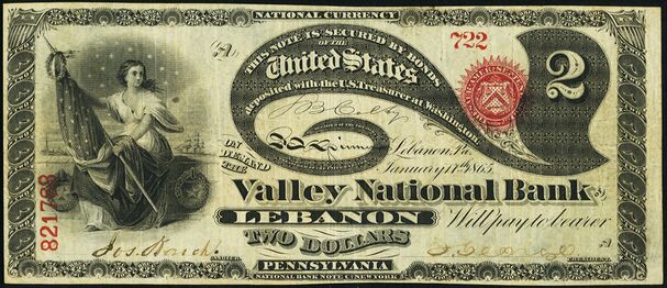 Original series $2 bank note
