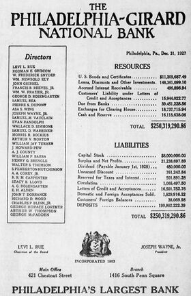 A January 1928 advertisement