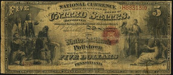 Original series $5 bank note