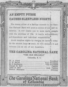 January 1923 advertisement