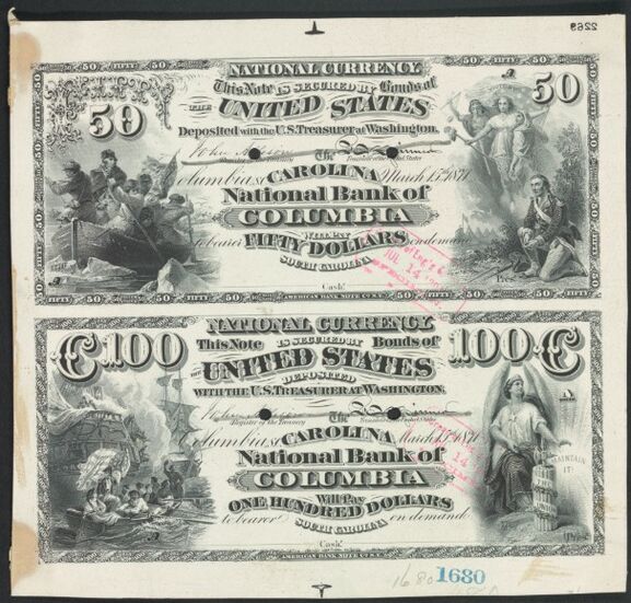 Original series 50-100 proof sheet