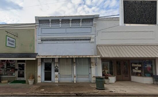 The old First National Bank building