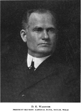 Photo, ca1914, of D.E. Waggoner