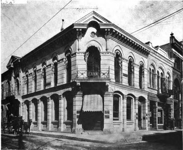 Photo of F. Groos & Company Bank, ca1910