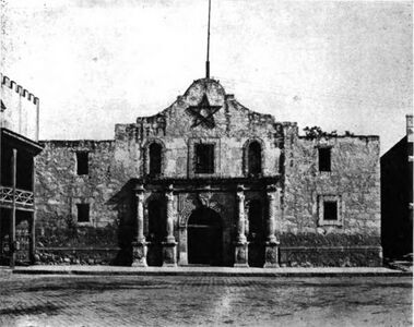 The Alamo built in 1718