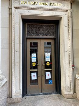 The old National Bank of Charlottesville ca2025