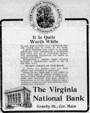 A March 1913 advertisement