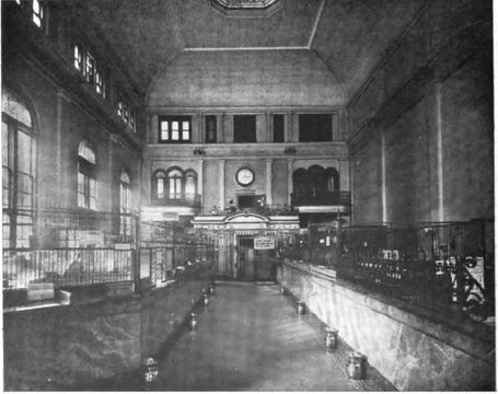 Interior of the Planters National Bank