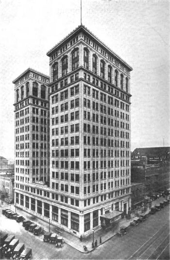 The Old National Bank and Union Trust Company building, Spokane, ca1923.