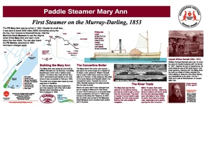 Paddle Steamer, Mary Ann