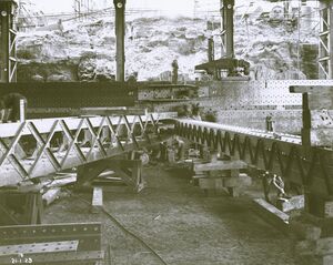 486 Shop erection of members at joint 27. 21-1-1929