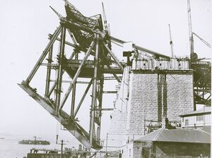 510 Erection of 2nd panel. 9-5-1929