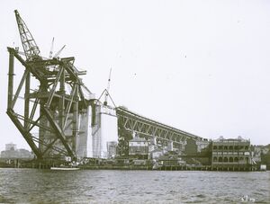 512 Erection of 2nd panel. 9-5-1929