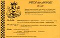 Notice sent out to all clubs before the convention