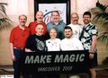 At Make Magic, 2001