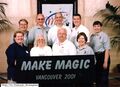 At Make Magic, 2001